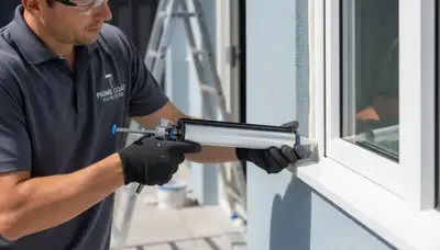 Professional caulking and sealing for Oak Park, IL home exterior to prevent drafts and moisture
