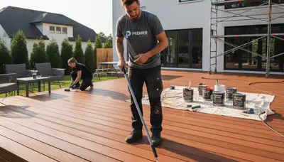 Professional deck staining and restoration in Oak Park, IL by expert house painters