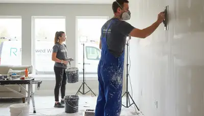 Professional drywall repair and wall restoration in Oak Park, IL home interior