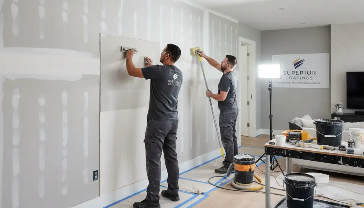 Professional drywall repair and wall restoration by house painters in Oak Park, IL