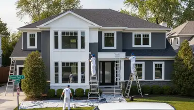 House painters serving Oak Park, IL for interior and exterior home painting projects