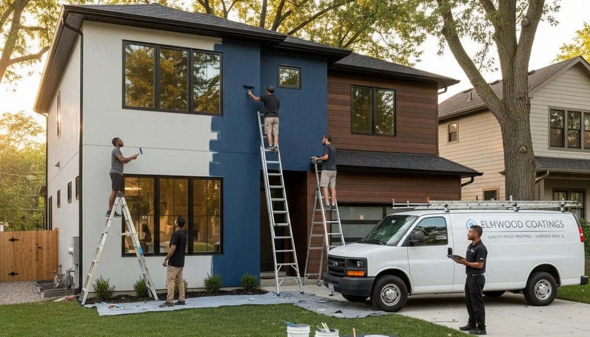 House painting services in Oak Park, IL for interior and exterior home painting projects