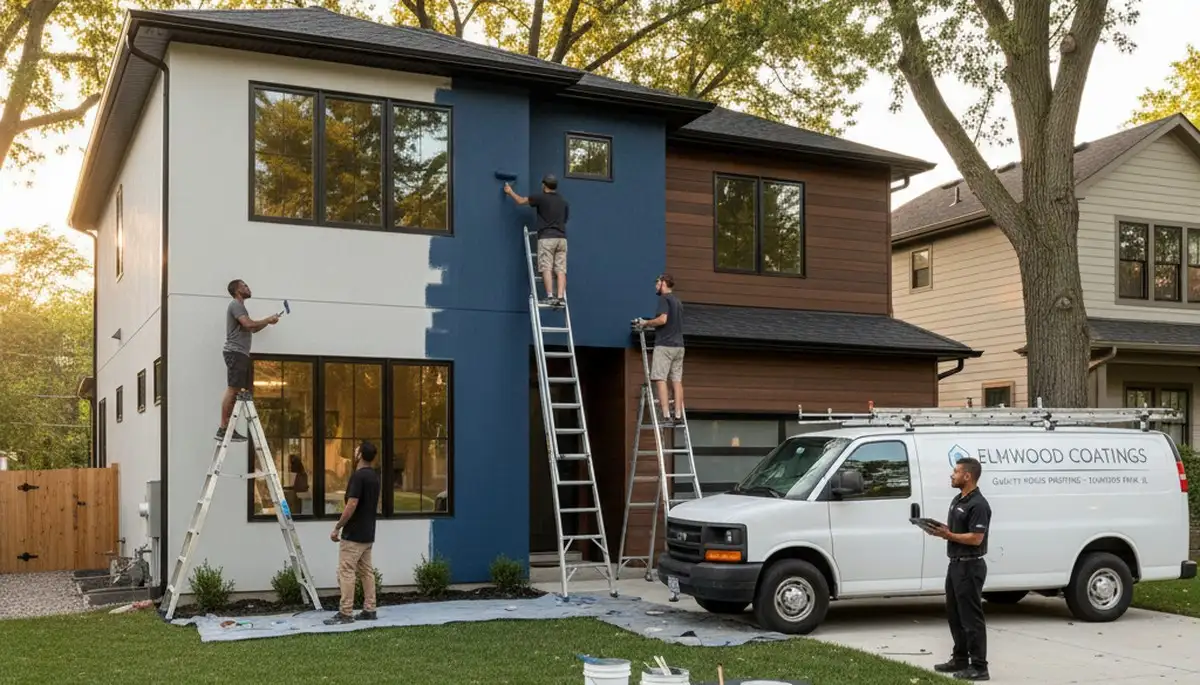 House painting services in Oak Park, IL for interior and exterior home painting projects