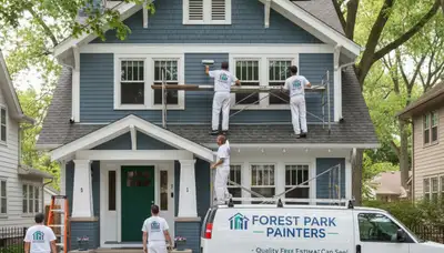 House painting services in Oak Park, IL for interior and exterior home painting projects